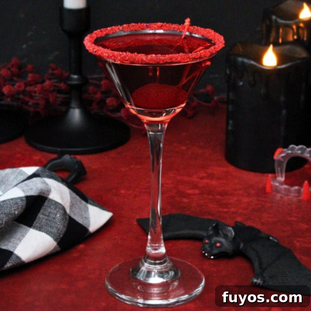 Crimson Fang Nectar 2 vampire kiss cocktail recipe dinners done quick featured image