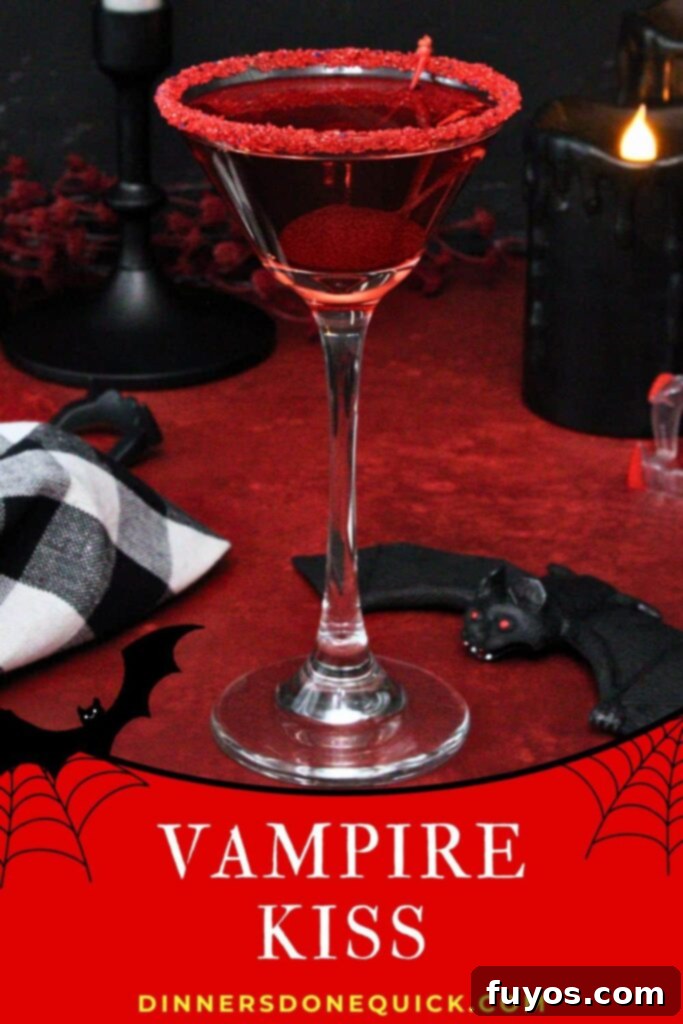 Crimson Fang Nectar 12 vampire kiss cocktail recipe dinners done quick pinterest