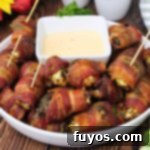 air fryer bacon wrapped brussel sprouts recipe dinners done quick featured image