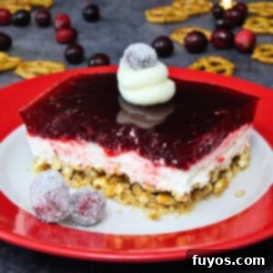 cranberry pretzel salad recipe dinners done quick featured image