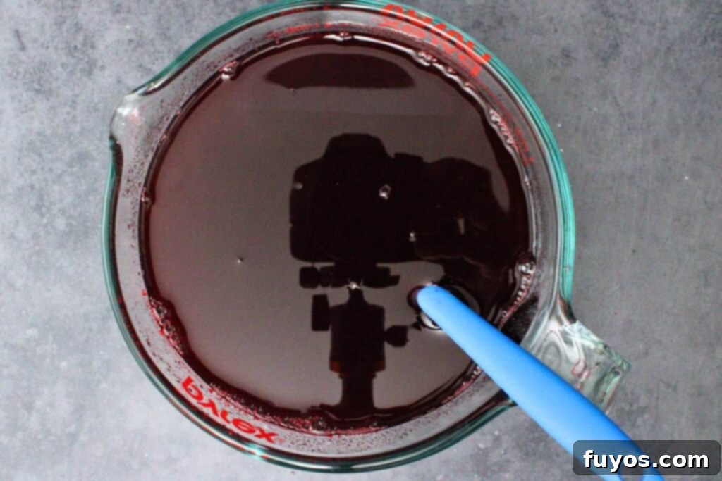 mix together cranberry jello and cranberry sauce