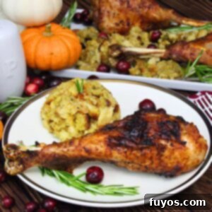 air fryer turkey legs recipe dinners done quick featured image