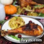 air fryer turkey legs recipe dinners done quick featured image