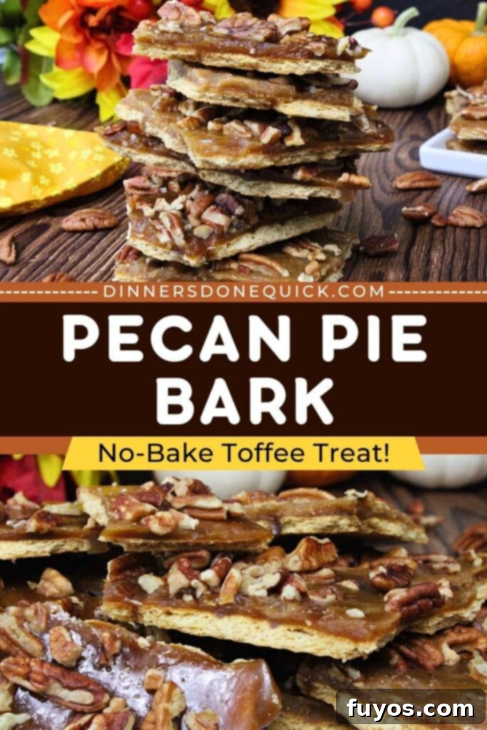 Easy Pecan Pie Toffee Bark 13 pecan pie bark recipe dinners done quick pinterest