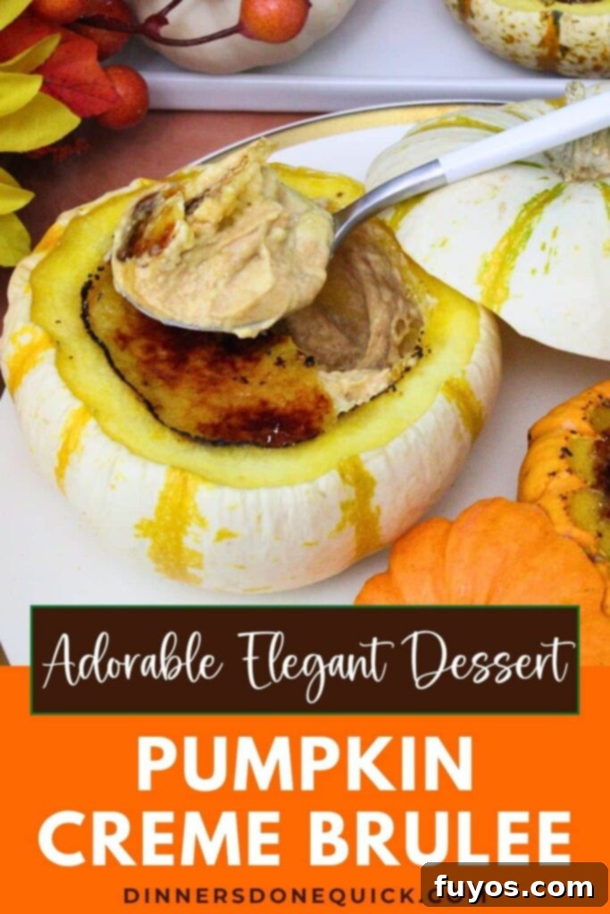 pumpkin creme brulee recipe dinners done quick pinterest