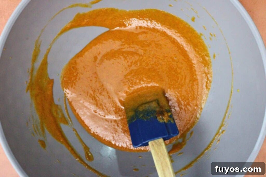 add eggs, sugar, pumpkin, cinnamon, salt, and vanilla to large bowl