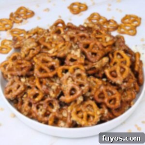 butter toffee pretzels recipe dinners done quick featured image