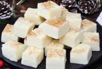 Eggnog Fudge: A Quick & Easy Holiday Delight