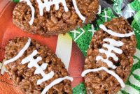 Football Rice Krispie Treats: A Touchdown Dessert for Game Day