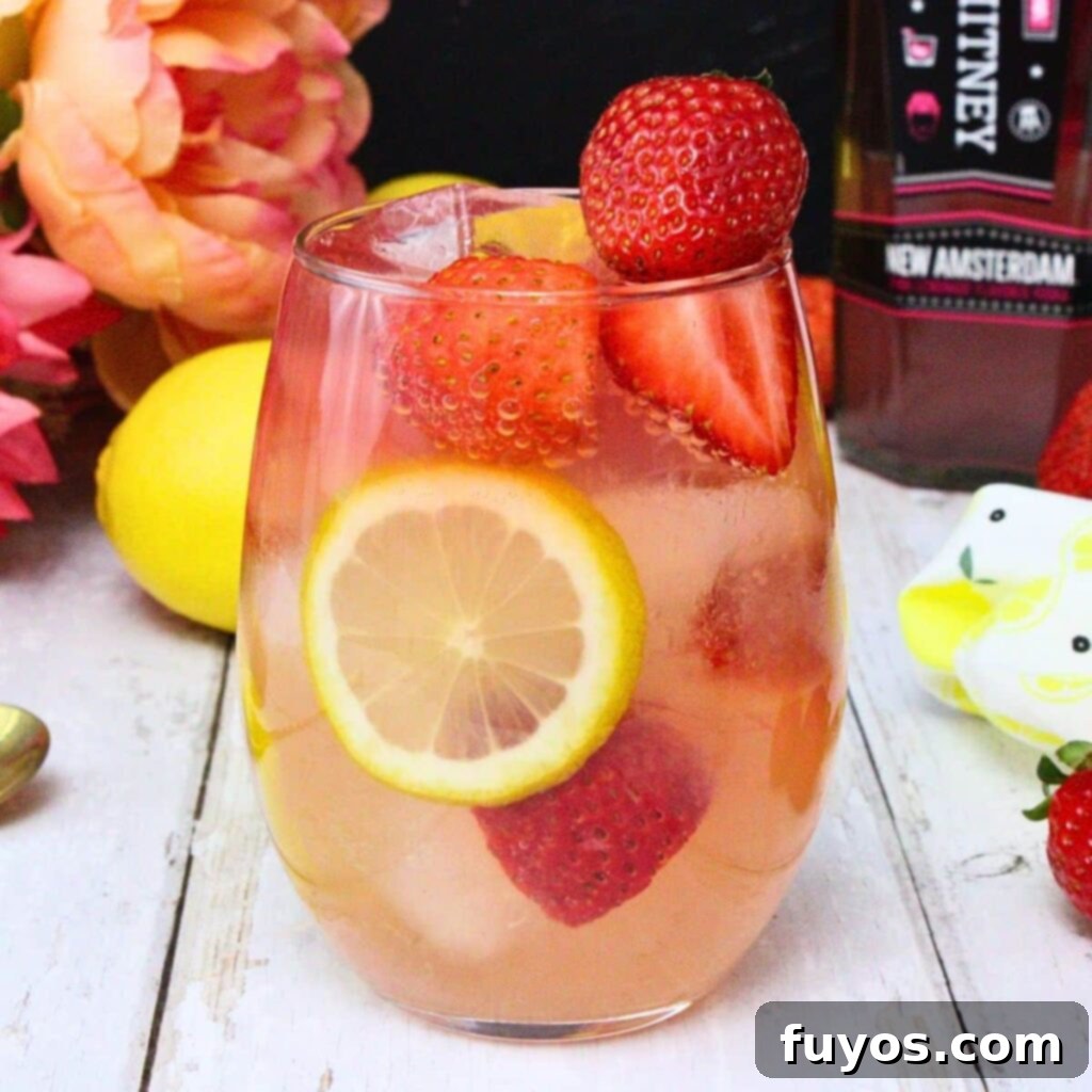 Pink Whitney Pink Lemonade Sangria 2 Giggle Juice recipe: a fun and easy cocktail for any party