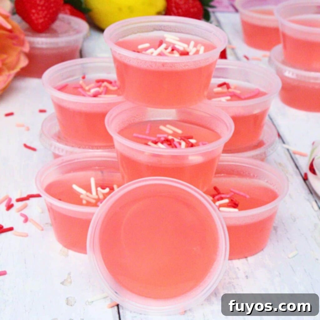 Pink Whitney Jello shots recipe, Dinners Done Quick featured image