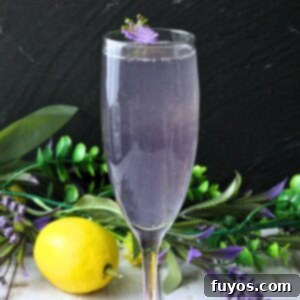 Lavender French 75: A Bubbly Spring Awakening 9 lavender french 75 recipe dinners done quick featured image