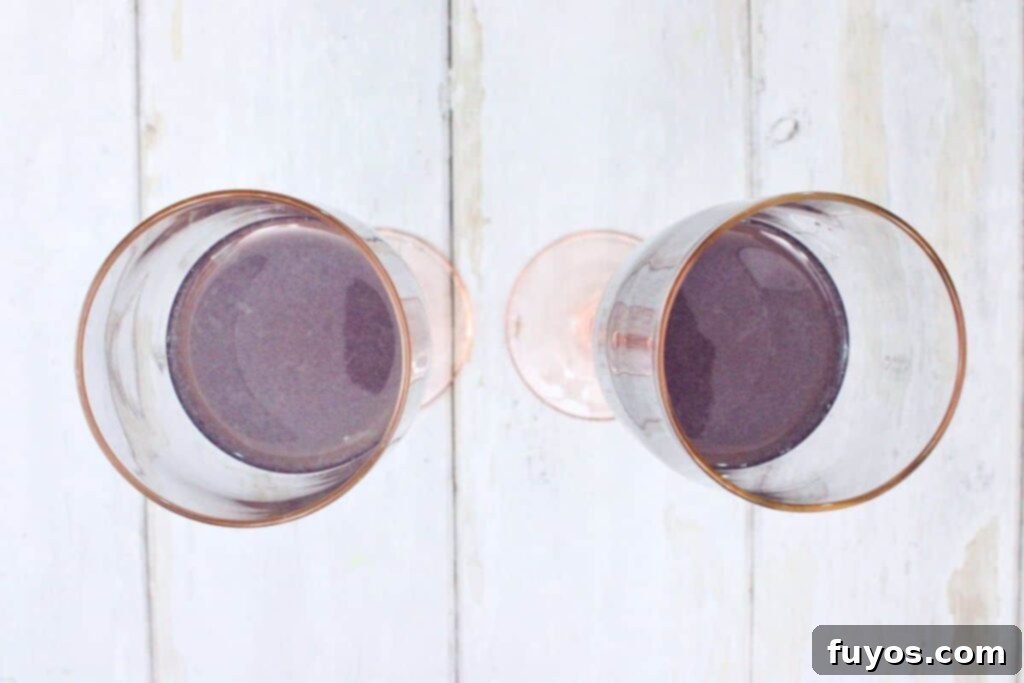 Lavender French 75: A Bubbly Spring Awakening 5 add gin, lemon juice, and lavender syrup to champagne flute