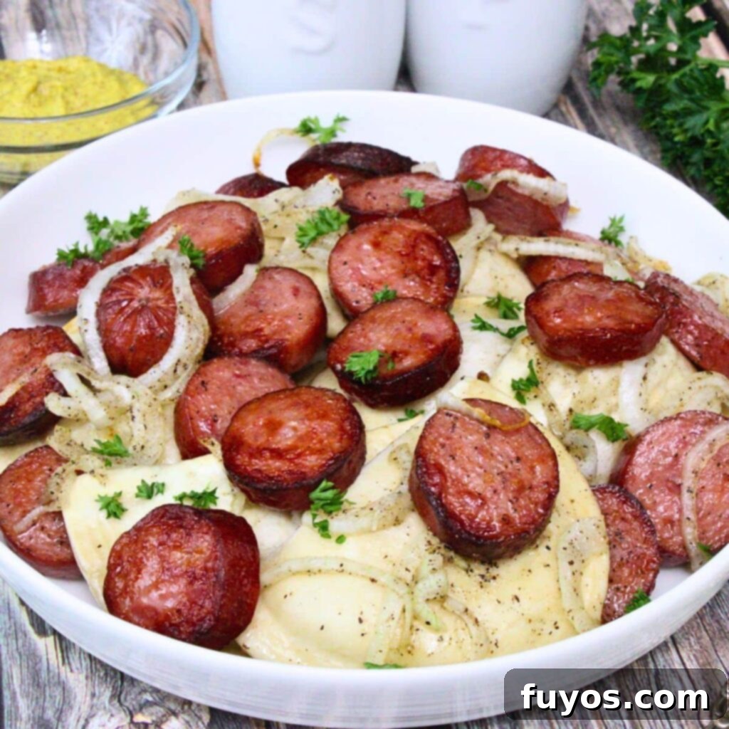 Kielbasa and pierogies recipe dinners done quick featured image